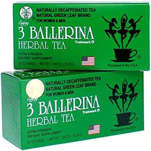 3 Ballerina Tea Extra Strength - 2 Pack (36 Tea Bags)