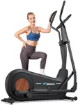 MERACH Elliptical Machine, Elliptical Exercise Machine with 19 in Stride, Hyper-Quiet Magnetic Drive System, Elliptical Trainer with 16 Resistance Levels, 400LBS Loading Capacity