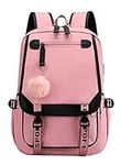 JiaYou Teenage Girls' Backpack Midd
