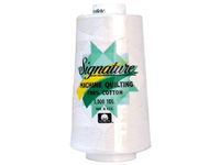 Signature Thread Signature Ctn 3000yd 100% Cotton Quilt Thread 3000 White