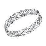 Celtic knot Rings Thumb Ring Women Teen Womens Sterling Silver Ring