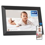 Frameo 10.1 Inch Smart WiFi Digital Picture Frame 32GB, Arktronic Digital Photo Frame with HD IPS Touch Screen, Easy to use, Share Photos/Videos via Frameo App for Office Desk