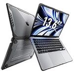 SUPCASE Unicorn Beetle Case for MacBook Air 13.6 Inch (2022) A2681 M2 Chip, Dual Layer Hard Shell Protective Cover for MacBook Air 13.6" with Touch ID (Black)