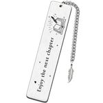 TTOVEN Graduation Gifts for Her Him 2024 Graduation Bookmark Gifts for Her Him Enjoy The Next Chapter