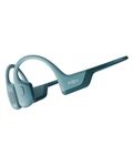 SHOKZ OpenRun Pro Bone Conduction Headphones, Open-Ear Sports Earphones with Mic, Bluetooth Wireless Bone Conduction Headset, IP55 Waterproof, Ideal Sports Headphones Gift(Cooldown Blue)