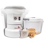 Powerful High Speed Electric Grain Mill Grinder for Healthy Gluten-Free Flours - Grain Grinder Mill, Wheat Grinder, Flour Mill Machine and Flour Mill Grinder for Home and Professional Use - Wondermill