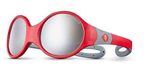 Julbo Loop L Boys' Sunglasses, Red/Grey, FR: XXS (Manufacturer's Size: 3-5 years)
