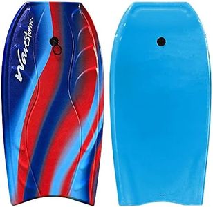 Wavestorm Foam Bodyboard 40" |Bodyboards Recreational Beginners All Surfing Levels | Rigidity Built for Performance Wave Riding (Red),AZ21-WSBB400-RED