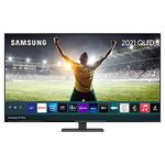 Samsung 75 Inch Q80A QLED 4K Smart TV (2021) - HD QLED TV With Wide Viewing Angle Boundless Screen, Alexa Built In, Smart TV Streaming, 100% Colour Volume Picture, Ultrawide Game View - QE75Q80AATXXU