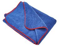 Gtechniq Microfibre Car Drying Towel, Scratch Resistant Microfibre Towel with Ultra Split Fibres, Machine Washable, 60 x 90cm 450gsm, Car Accessories for Car Detailing Kit