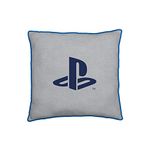 PlayStation Character World Official Square Cushion Pillow | blue Sony Merch Featuring Classic, Officially Licensed Reversible Two Sided Design, 40 x 40cm PYSBLECU001UK