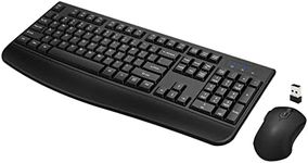 Wireless Keyboard and Mouse Combo, 