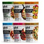 Ulivit Crumblz - High Protein Crumblz & Bitez – 60-21g Protein. | High Protein Steak Crumbles | 0g Sugar | Gluten Free, Soy Free | Keto Friendly | Non GMO | Vegan Plant-Based Protein Meals | 6 pack