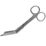 YNR Instruments England First Aid Lister Bandage Scissors Trauma Shears for Nurses Paramedics Doctors Stainless Steel Safety Blunt Tip