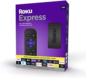 Roku 3930EU Express | HD Streaming Media Player,Black