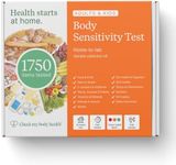 Check My Body Health 1,750 Items Body Food Sensitivity Test Kit for Adults and Kids – Food Intolerance Test Kit – at-Home Hair Test with Results in 3–5 Days + Nutritional Support & Meal Planner