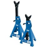 Draper 30881 Axle Stands, 2 t, Set of 2, 34 x 90 mm