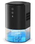 Dehumidifiers for Home, 33oz Dehumidifier Small Dehumidifiers for Room 330sq.ft with Auto-off, Ultra-Quiet Energy Saving Mini Dehumidifiers for Bedroom Bathroom Closet Desktop Office RV