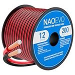 NAOEVO 12 Gauge Wire 200FT, 2 Condu