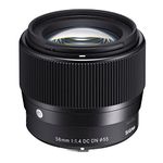 Sigma 351965 56mm F1.4 DC DN Contemporary For Sony E, Black