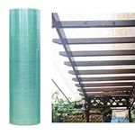 Garden Roof Panels,Waterproof Clear Polycarbonate Roofing Sheets,Fibreglass Panels,Pergola Carport Sunroom Greenhouse Replacement Plastic Panels,Daylighting Panel,with Screws,W×L-32×118in