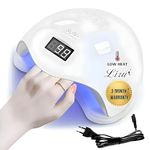 Sun U V 3-in-1 Gel Nail Polish Uv Light Lamp, Nail Dryer Machine, and Nail Paint Dryer Machine White Uv Lamp For Nails Art