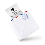 Phomemo Mini Bluetooth Pocket Printer - M02S 300dpi Thermal Mobile Printer Compatible with iOS & Android for Plan Journal, Organization,Study Notes, Photos, White