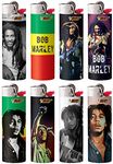 BIC Bob Marley Series Lighters Lot of 8