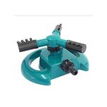 DeoDap Garden Garden Automatic 3 Arm 360 Degree Sector Rotating Water Sprinkler Garden Pipe Hose Irrigation Yard Water Sprayer (Multicolor)