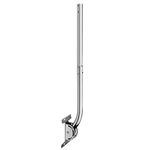 AK-SHIP K003 Antenna Mast Bracket, Upgraded Rib Bracket Combined with Multi-Angle Adjustable Bracket and Universal J Tube for Domestic/Outdoor/attic Antenna mounting, [Stainless Steel, 29 arm Length]