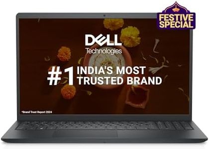 Dell 15 Thin & Light Laptop, AMD R5-7520U Processor, 8GB LP DDR5 + 512GB SSD, 15.6" (39.62cm) FHD 120Hz 250 nits Display, Windows 11 + MSO'21, 15 Months McAfee, Carbon Black, 1.67kg