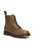 Dr. Martens Men's 1460 Pascal Fashion Boot, Olive Carrara, 10