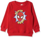 Amazon Brand - Jam & Honey Boys Marvel Sweatshirt