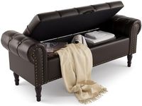 Cozyman Storage Bench, 50”Queen Fau