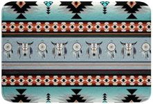 Erosebridal Western Boho Rug 20"x32",Highland Cow Dream Catcher Door Mat Southwestern Bathroom Rugs,Ethnic Tribal Arrow Aztec Kitchen Mat Retro Vintage Exotic Bull Cattle Bohemian Decor