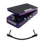 HOTONE Wah Active Volume Passive Expression Guitar Effects Pedal Switchable Soul Press II 4 in 1 with Visible Guitar Effects Pedal(Included 1 PCS Additional 15 CM TS Cable)