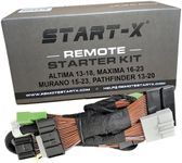 Start-X Remote Starter Kit for Nissan Altima 2013-2018, Maxima 2016-2023, Murano 2015-2023, Pathfinder 2013-2020 | 3X Lock to Remote Start | Plug N Play