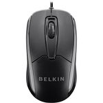 Belkin 3 Button Wired USB Optical Mouse for Desktop, Laptop, and Netbook (Mac or PC)