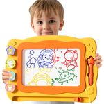 Large Magnetic Drawing Board Toddler Toys for 2 3 4 5 6 Year Old Kids Girls Boys, Doodle Board Montessori Preschool Educational Travel Toys Gifts for 3 4 5 6 Year Old Etch Sketch Erasable Writing Pad