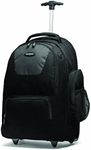 Samsonite Unisex-Adult Wheeled Backpack with Organizational Pockets, Black/Charcoal, One Size, Wheeled Backpack with Organizational Pockets