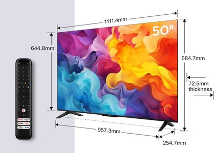 TCL 50" 4K Smart TV – Ultra HD LED Display