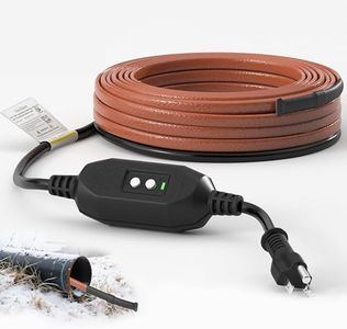 YeloDeer CSA GFCI 130 FT In Pipe Heating Cable For Sewer Waste Pipe, 5 W/FT