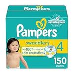 Pampers Diapers Size 4, 150 Count -