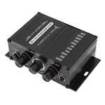 ePathChina Power Amplifier Audio Karaoke Home Theater Amplifier 2 Channel Class D Amplifier USB/SD AUX Input, Power Cable Included