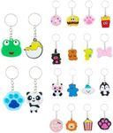 GADMEXILY 100pcs Cartoon Keychain f