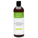 Neem Oil 4oz / 120ml-by Amson Naturals- Pure Natural, Cold Pressed -For Face Body Hair - Skin Care, Hair Care.