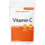 Vitamin C Powder 200g - Ascorbic Acid | 100% Pure British Pharmaceutical Grade | Non-GMO | Scoop Included