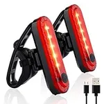 Bike Tail Light Rechargeable 2 Pack