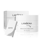 LANBENA Blackhead Remover Strips, Deep Cleansing Nose Strips, Pore Strips Blackhead Remover for Face, Black Head Remover for Nose, 10-15min Leaving Your Skin Fresh and Clean