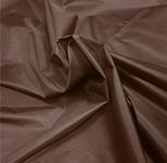 A-Express Brown 1 x Metre Polyester Fabric Waterproof Tarpaulin Fabric Outdoor Material Tent Flag Sold by The Metre